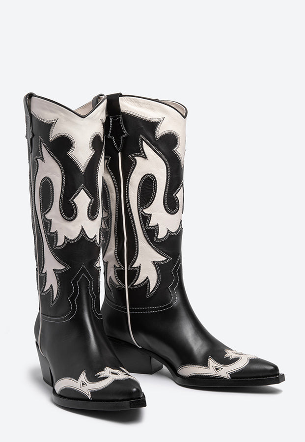 SR4856 PARMA NERO/ECRU