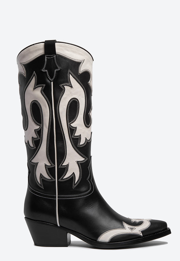 SR4856 PARMA NERO/ECRU