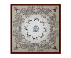 FOULARD NATURE RUST ref: