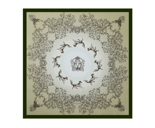 FOULARD NATURE OLIVA