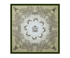 FOULARD NATURE OLIVA ref: