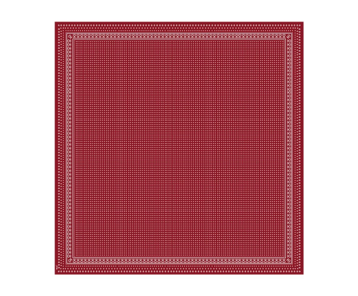 BANDANA ROSSO 1
