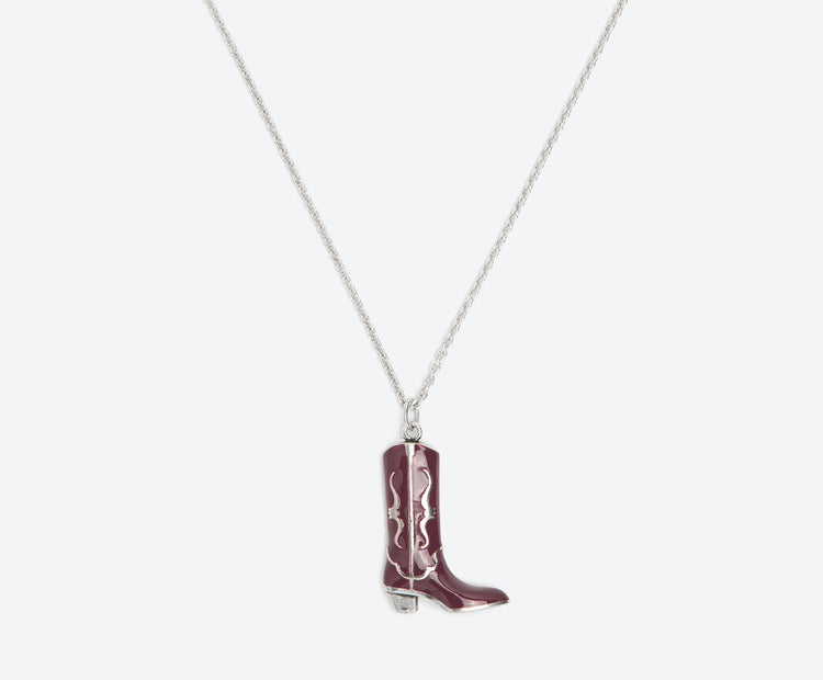 WEST CARMINE NECKLACE 2