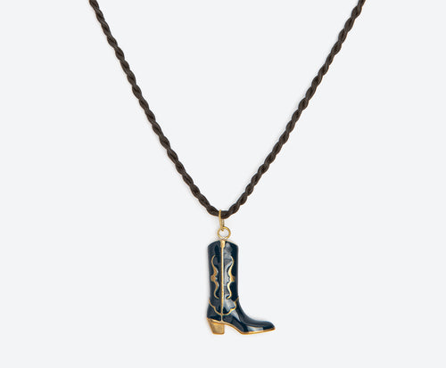 WEST NAVY NECKLACE