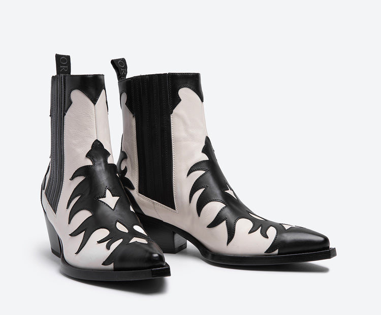 SR3651 PARMA NERO/ECRU 2