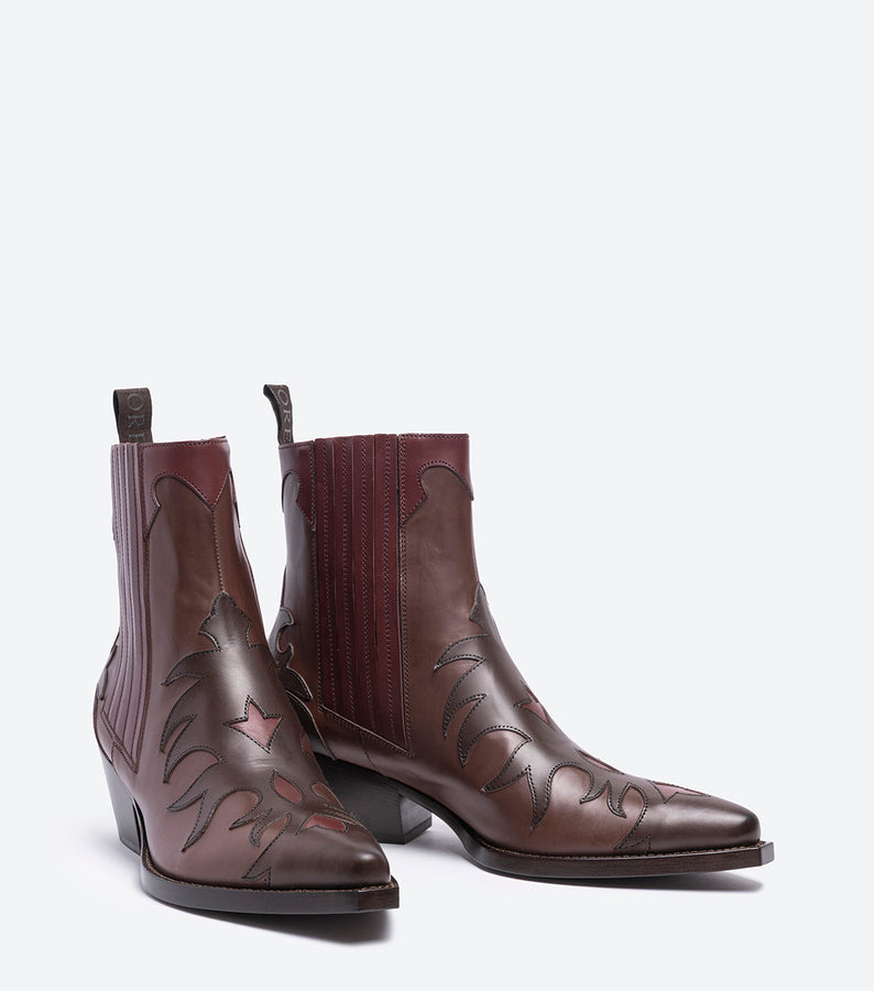 SR3651H PARMA EBONY/DARK BROWN/BURGUNDY