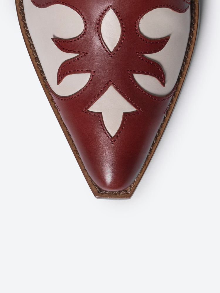 SR3652 PARMA ECRU/CARMINE 3