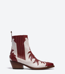 SR3652 PARMA ECRU/CARMINE ref: