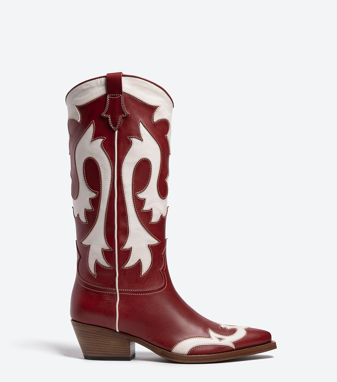 SR4856 PARMA ECRU/CARMINE 1