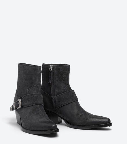 SR4905S WASHED LEATHER BLACK