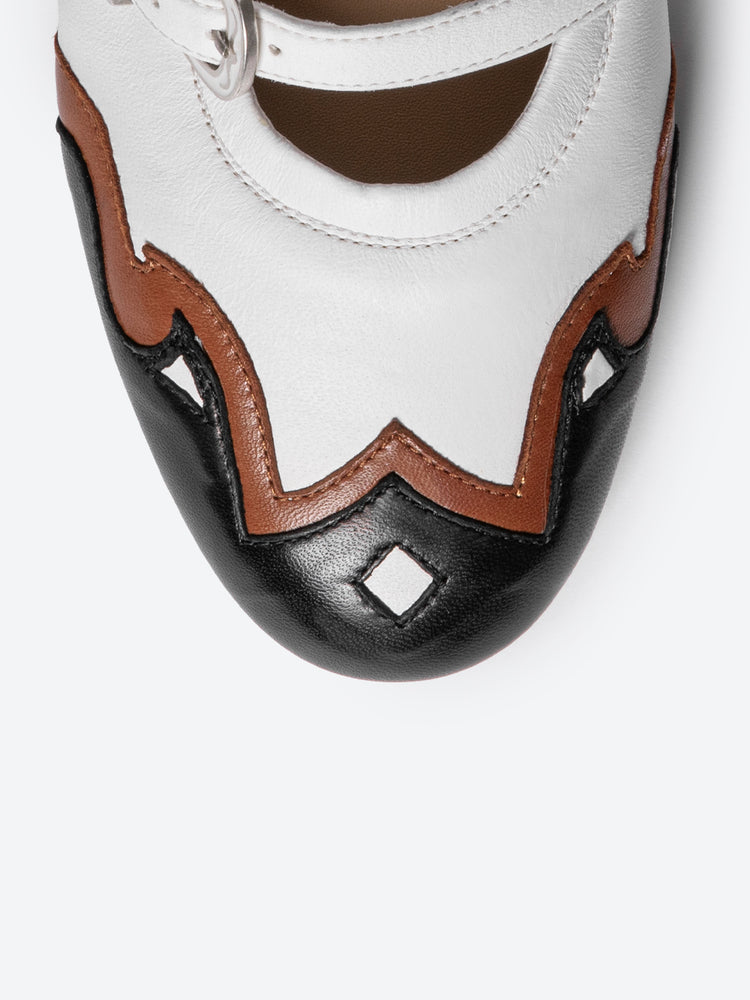 SR4913 NAPPA BIANCO/CUOIO/NERO 3