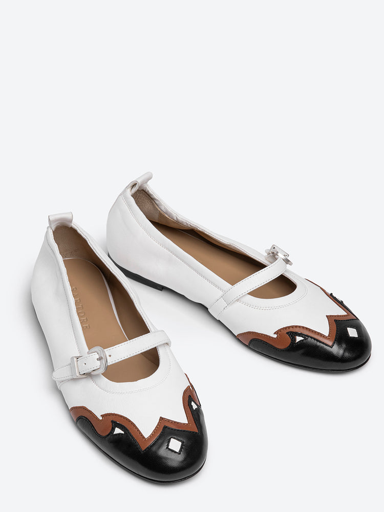 SR4913 NAPPA BIANCO/CUOIO/NERO 2