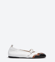 SR4913P NAPPA/PITONE NERO/ROCCIA ref:SR4913 NAPPA BIANCO/CUOIO/NERO